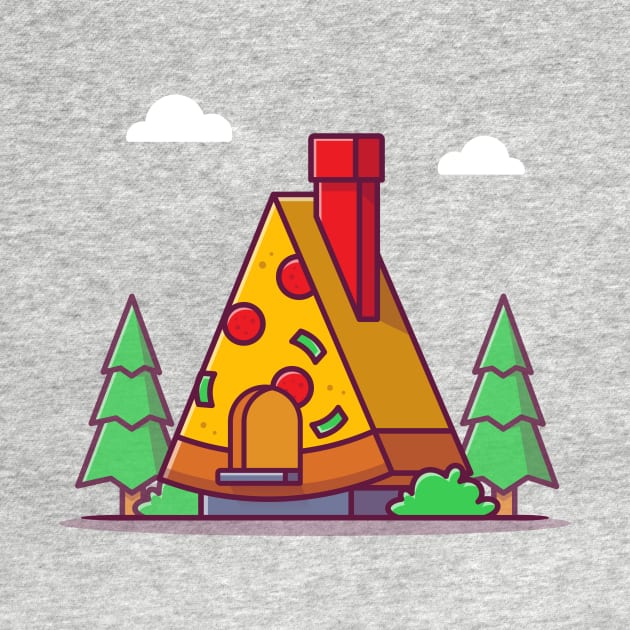 Pizza Shop Cartoon Illustration by Catalyst Labs